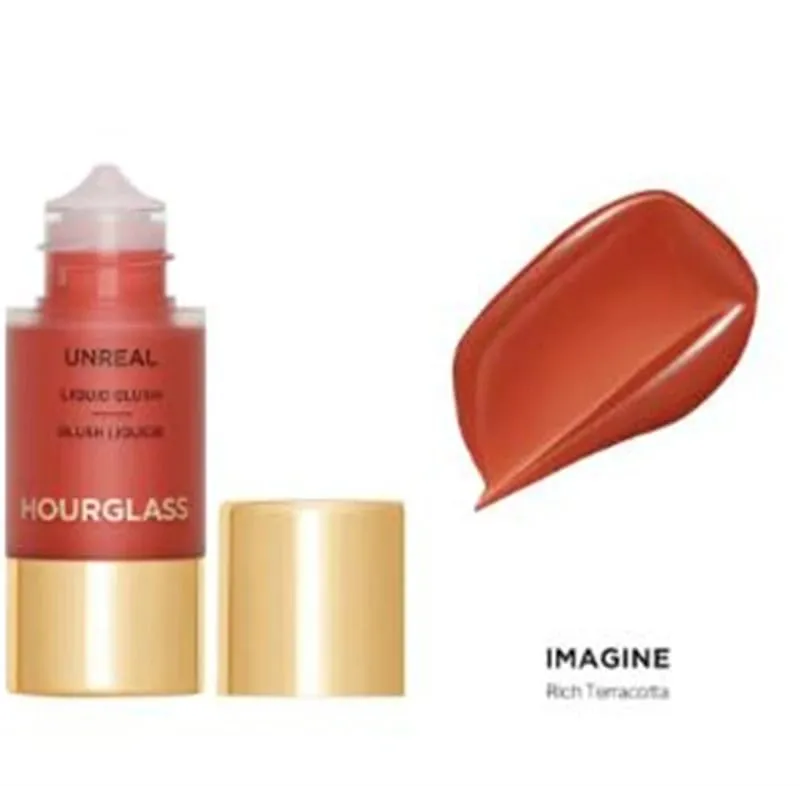 Timeglas Unreal Nude Flydende Tekstur Pulver Blusher Fuld Klar Farve Kind Flydende Let Push Away Skab naturlig kvinde makeup — image 9