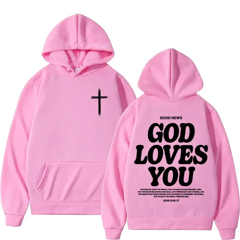 Unisex Y2K Harajuku Aesthetic Hoodie Bible Verse Print Vintage Streetwear Drawstring Hooded Sweatshirt For Men Women