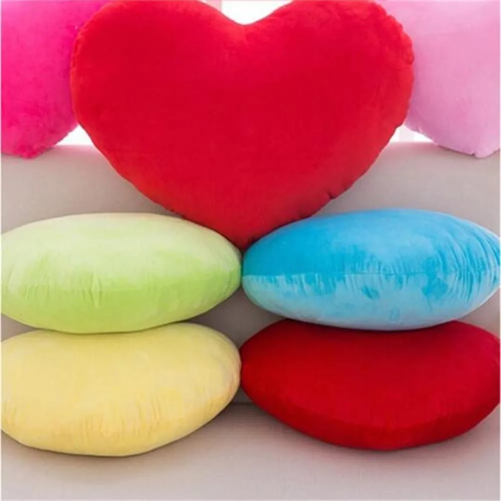 Coração brinquedos de pelúcia dia dos namorados travesseiro macio kawaii brinquedo lindo presente para aniversário casa decorativo macio travesseiro de pelúcia — image 3