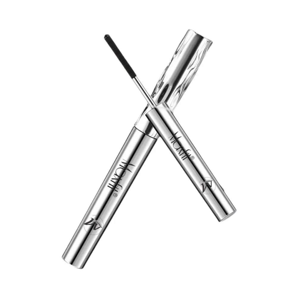 Professional Metal Wand Mascara Waterproof Long Lasting Eyelash Curling Lengthening Mascara Non-Smudge Eye Makeup Cosmetic Tools