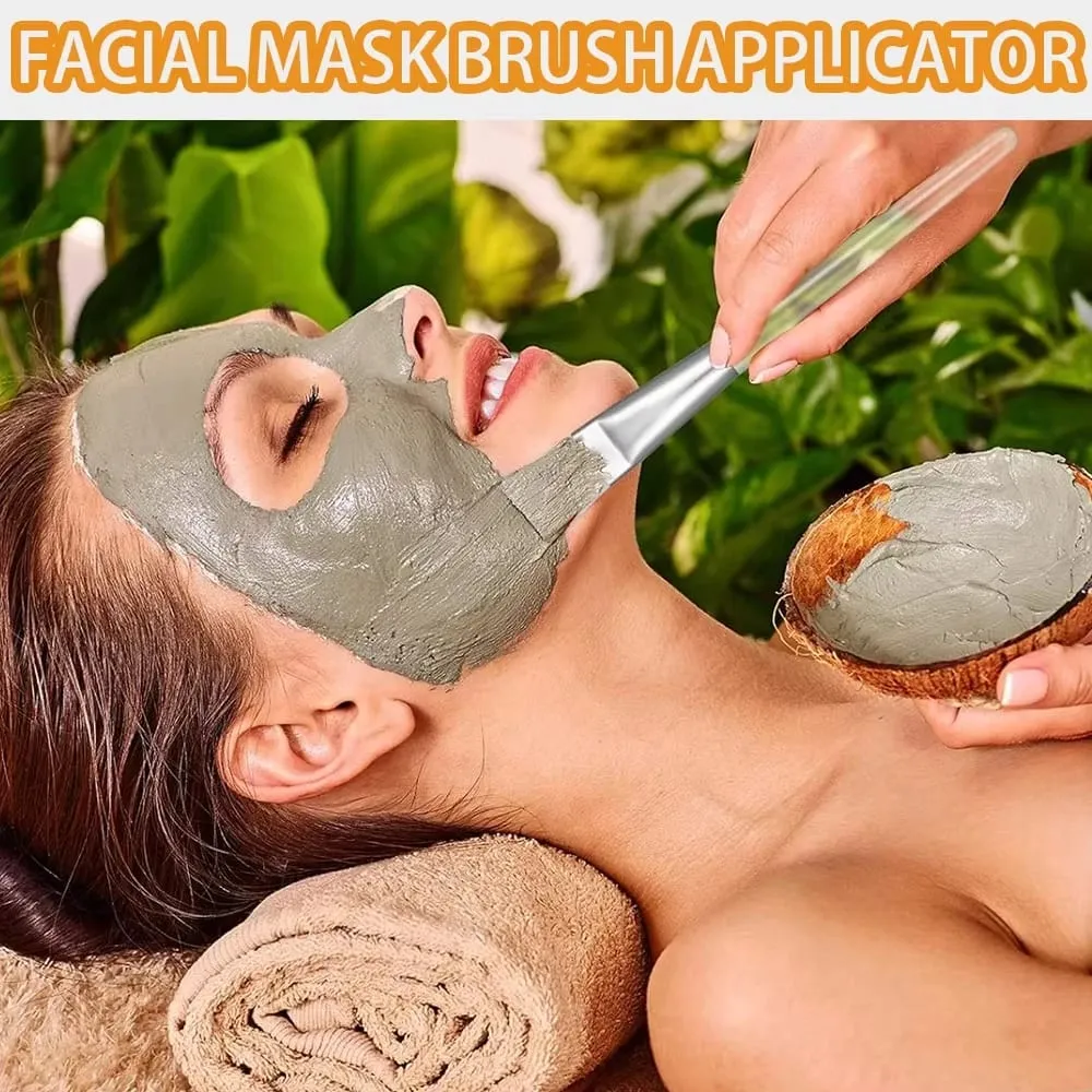 3/15PCS Facial Mask Brushes Kit Face-Mask Application Transparent Makeup Brush For Esthetician Facial Mask DIY Tools Accessories