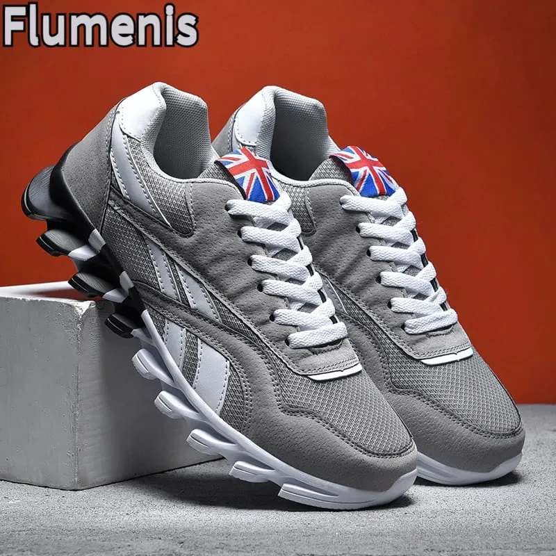 2026 New Men's and Women's Running Shoes Breathable Casual Sneakers Anti-Slip Vibration Comfortable Walking Shoes 38-46
