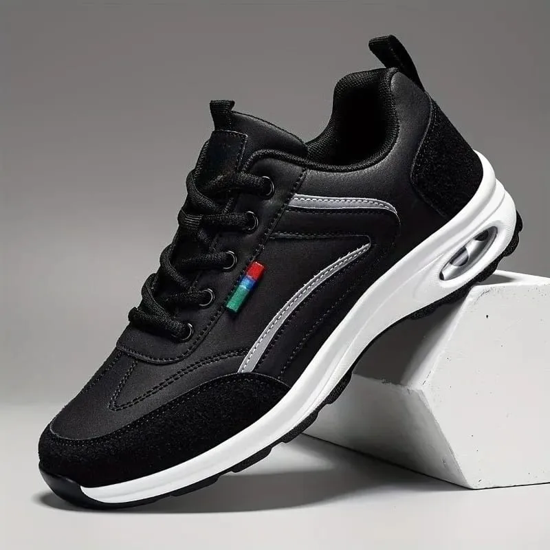 Men's Casual Sneakers Breathable Mesh Upper Walking Shoes Outdoor Modern Style in Athletic Footwear Shoes Man