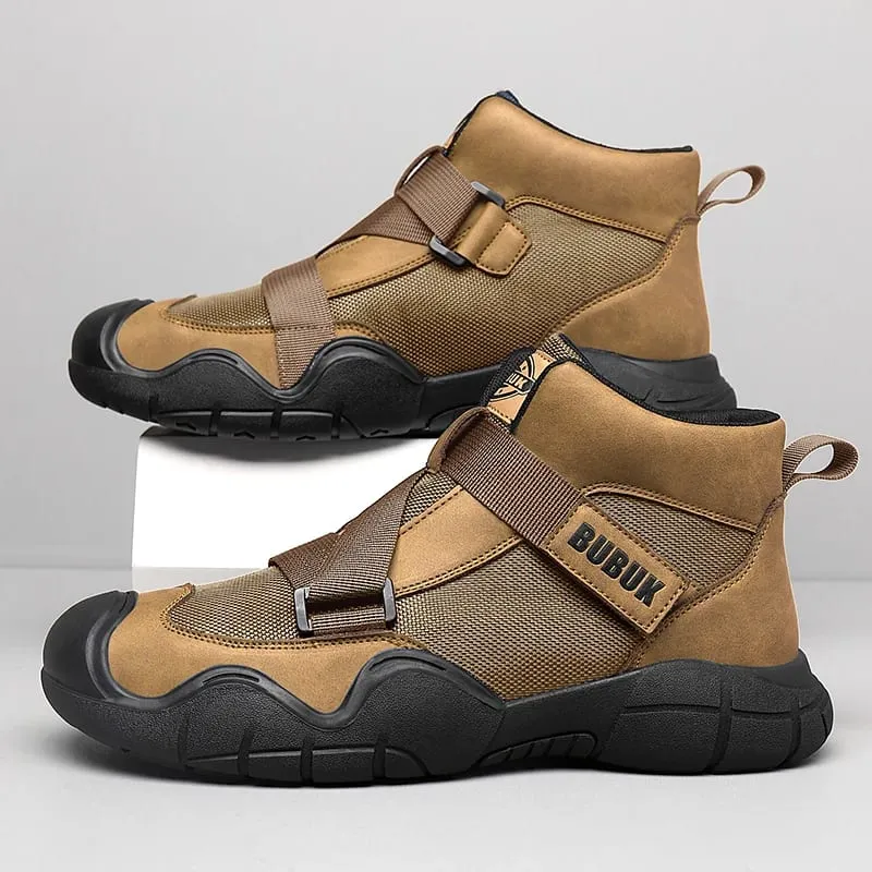 Men's Shoes Autumn and Winter Men's Business Casual Shoes New Outdoor Hiking Sports Shoes Youth Basketball Shoes Casual Trendy Shoes Fashion Short Boots