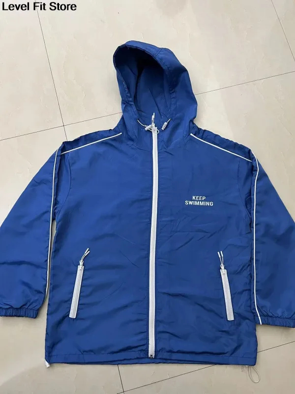Mikina s kapucí Keep Swimming Jacket Keep Swimming Hoodie Svetr Mikina