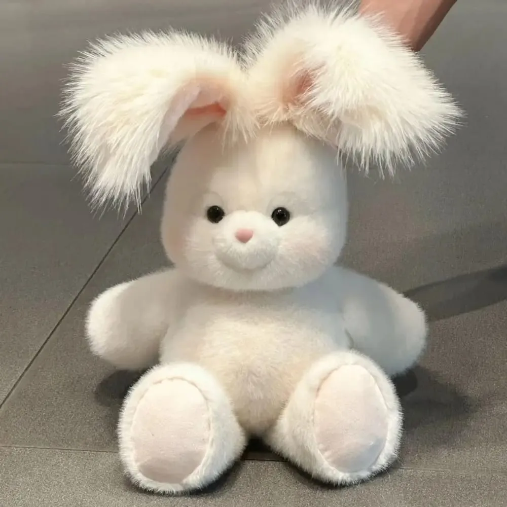 Soft Rabbit Stuffed Animal Plush Pillow Emosyonal na Suporta 17.7inch Stuffed Animals Plush na may Mahabang Tenga Mga Cute Stuffed Toys
