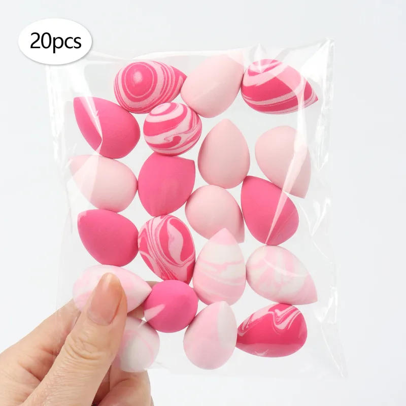 10/20/30/50/100Pcs Mini Makeup Sponges Expand When Exposed to Water Can Be Used Both Wet and Dry Suitable for All Skin Types