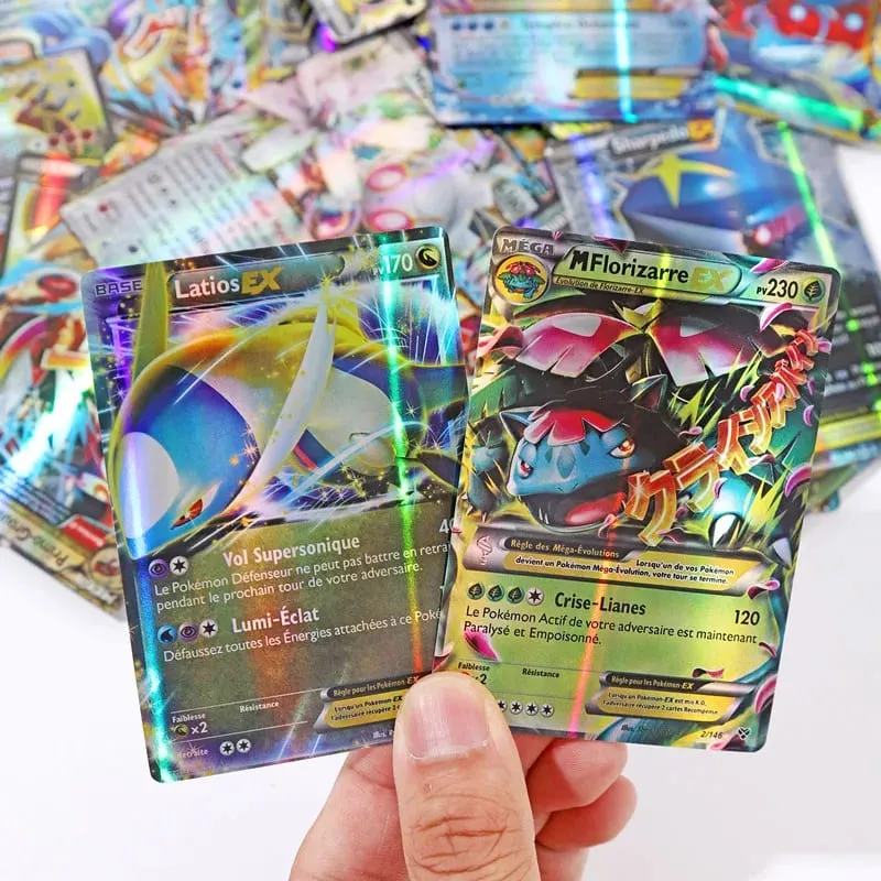20 DB új francia Pokemons kártya Vstar V GX MEGA TAG TEAM EX Game Battle Card hot sale
