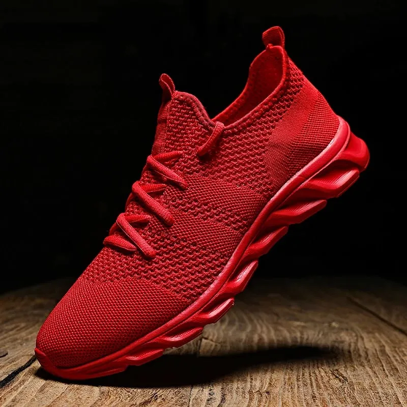 Men's Casual Sneakers Breathable Summer Running Shoes Lightweight Soft Sport Shoe Outdoor Fashion Tennis Shoes for Men Women