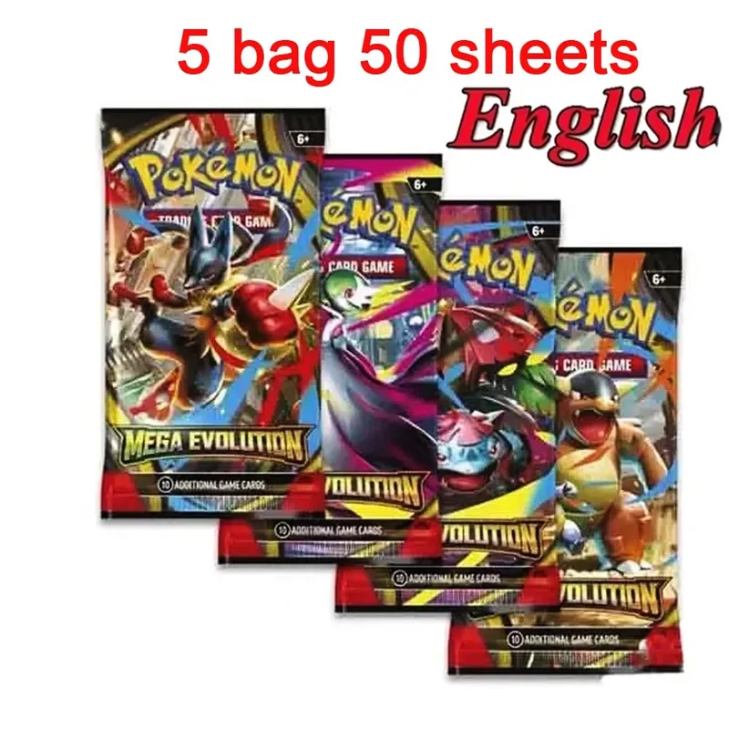 42pcs Pokémon Cards Battle Toys Lost Origin Pokémon Box with Anime Bank Pokémon Game Cards MEGA EVOLUTION for Childre