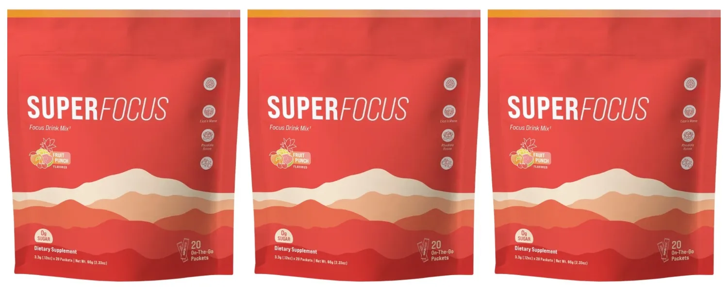 Rhodiola Electrolyte Powder Contain Vitamin B12 Energy Drink Mix Sugar Free Fruit Punch Flavor on The Go Supplement 20 Packets