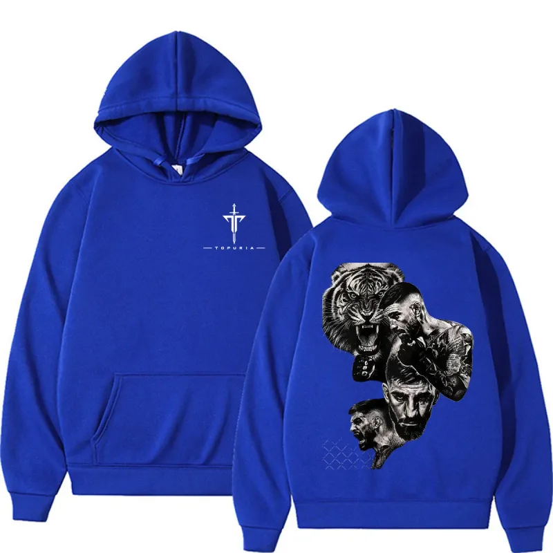 Limited El Matador Ilia Topuria Fan Gifts Hoodies Men Women Fashion Violence Aesthetic Sweatshirt Fleece Casual Oversized Hoodie