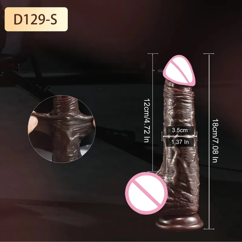 Realistic Dildo Sliding Foreskin Big Penis Suction Cup Dildos Female Masturbator Fake Dick Adult Anal Sex Toys for Women Men Gay