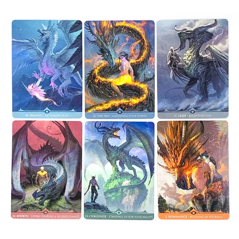 Star Dragan Oracle Cards A 33 Card Game Mystical Divination For Family and Friends Party Game Spiritual Guidance & Collectors