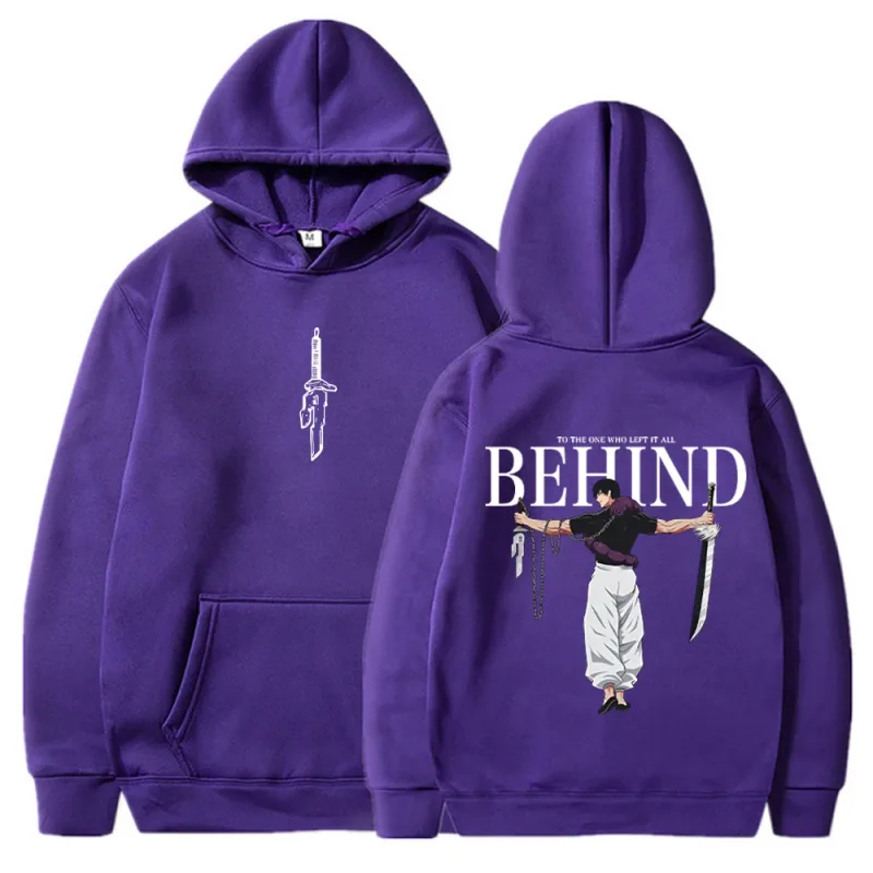 Jujutsu kaisen anime hoodies homens mulheres fushiguro toji manga pulôver com capuz moletom gótico hip hop streetwear roupas masculinas