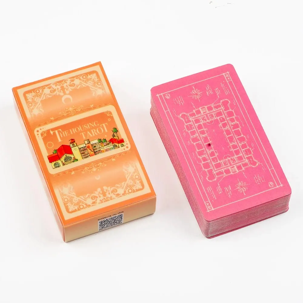 The Housing Tarot Deck Borad Games Divination Family Party Paper Cards Game Tarot And A Variety Of Tarot Options 10.3*6CM