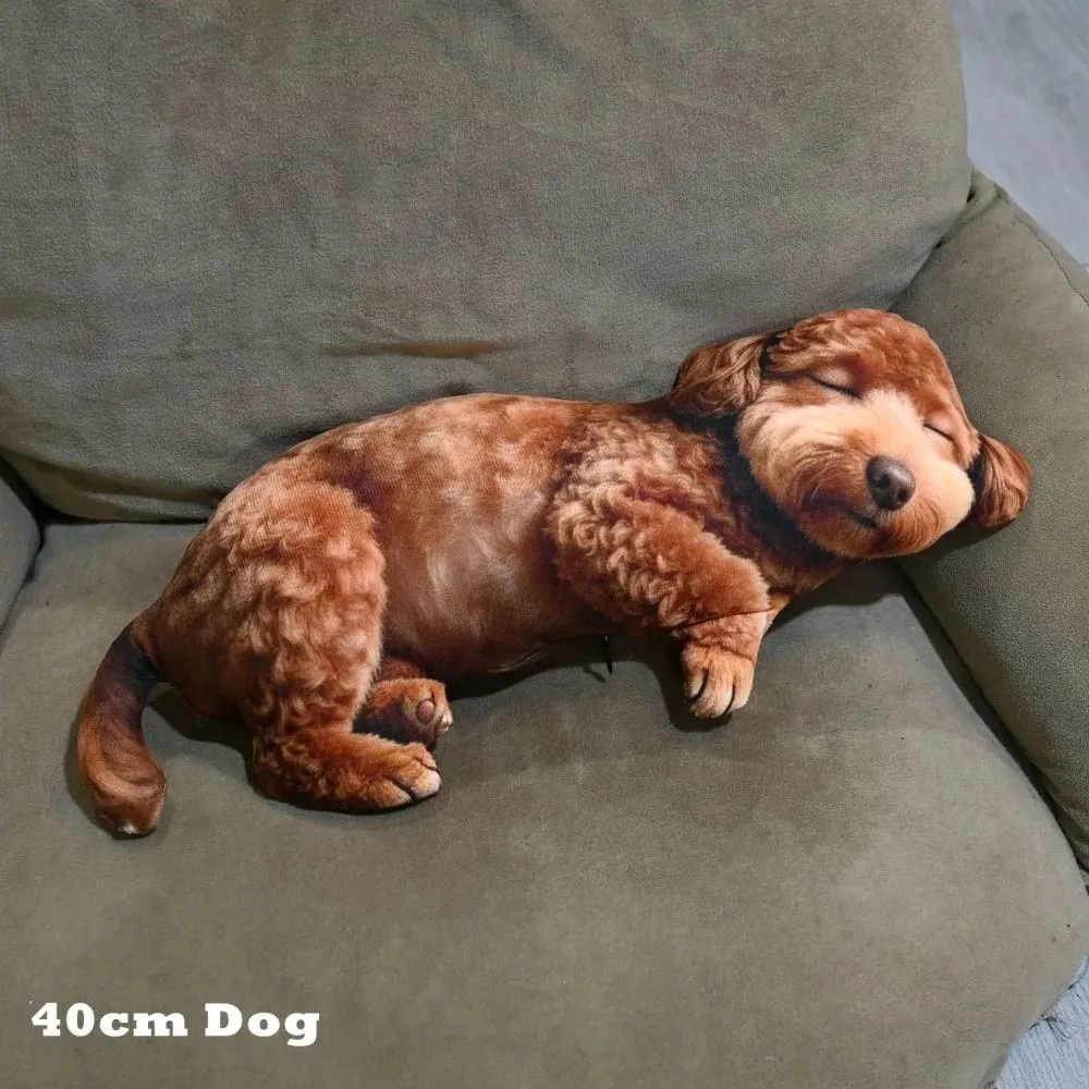 Material Animal Body Pillow 40cm Size Soft Texture Animal Cushion Cute Design PP Cotton Filled Poultry Throw Pillows