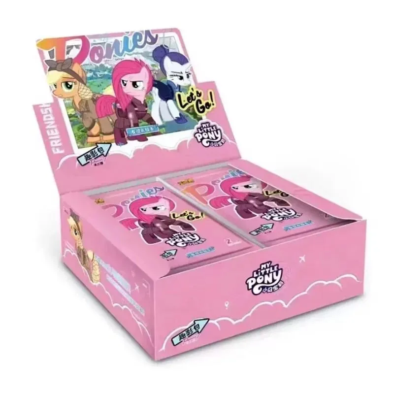 Genuine New My Little Pony Friendship Eternal Star Bag 2 Rhythm Moon AR Gilded Decoration OR Collection Card Gift