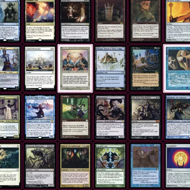 54 Pcs Black Core Cards P9 Dual Land Fetch Land Shock Lands Cards