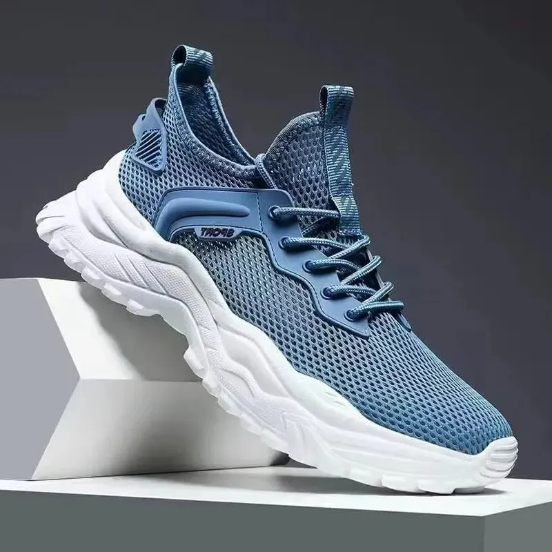 Free Giveaway Breathable Men Running Shoes 2026 Lightweight Casual Sneakers Anti Slip Outdoor Walking Male Loafers Vulcanized