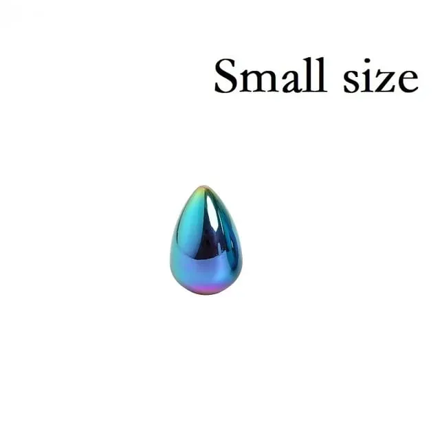 Lille medium store 3 kugler sæt metal anal krog perler head butt plug dilatator prostata massager indsats bdsm sexlegetøj til mænd