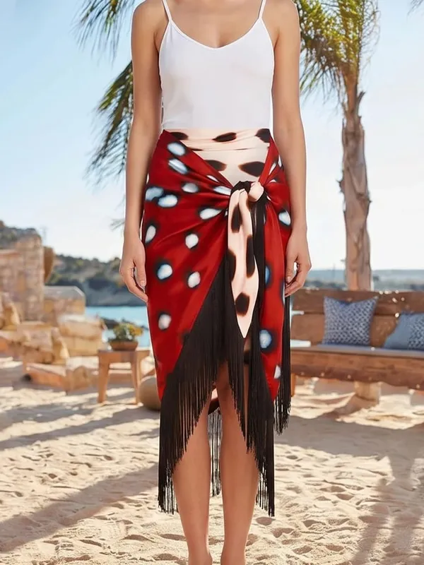 Fashion Slip Dress Animal Print V-neck Ruched Drawstring Sexy Maxi Women Dresses Beach Vacation Stylish Summer Party Outfit 2026