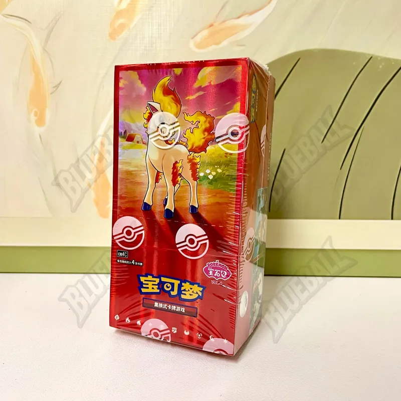 Pack de gemmes pokemon Violet écarlate Original Vol6, boîte fine TCG, cartes de combat à collectionner, Version chinoise simplifiée, jouets, cadeau