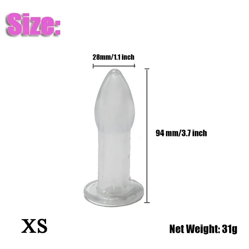 5PCS/Set Anal Plug Bullet Shape Butt Plug Trainer Kit Dilator Progressive Training Adult Sex Toy for Women Men Couples Gear