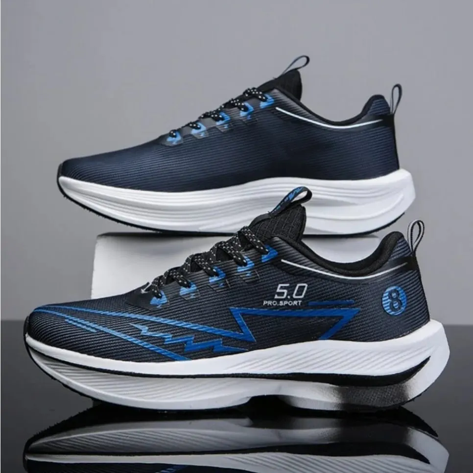 Brand Men's Carbon Plate Running Shoes Soft Cushion Shock Absorbing Sports Shoes Unisex Sneakers Light Anti-Slip Training Shoes