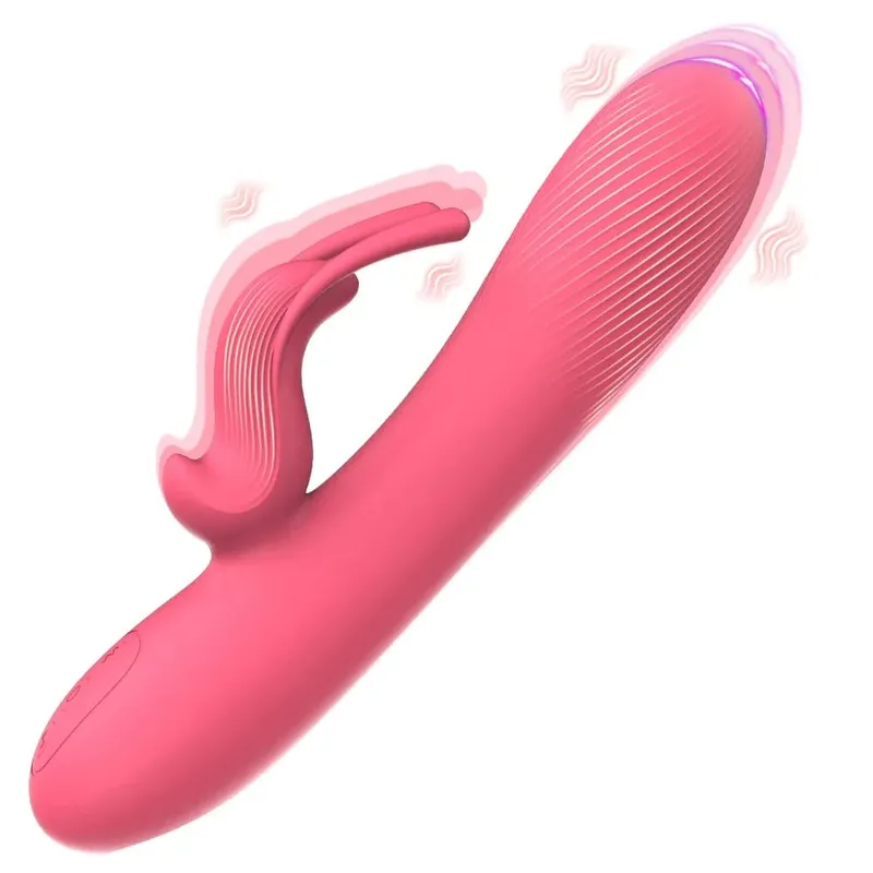 Rabbit Vibrator Women Panties Vibrator G-Spot Vagina Clitoris Dual Vibration Stimulator Female Masturbator Sex Toy for Women 18+