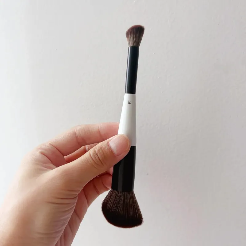 Face Makeup Brush F1 Dual-Ended Contour Blush F2 Powder Brush F3 Highlight Soft Synthetic Hair Cosmetic Brushes