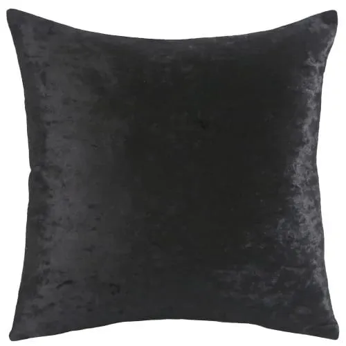 Ice Velvet Solid Color Cushion Cover 18x18 Inch Crushed Velvet Shiny Throw Pillowcase for Living Room Sofa Home Decor