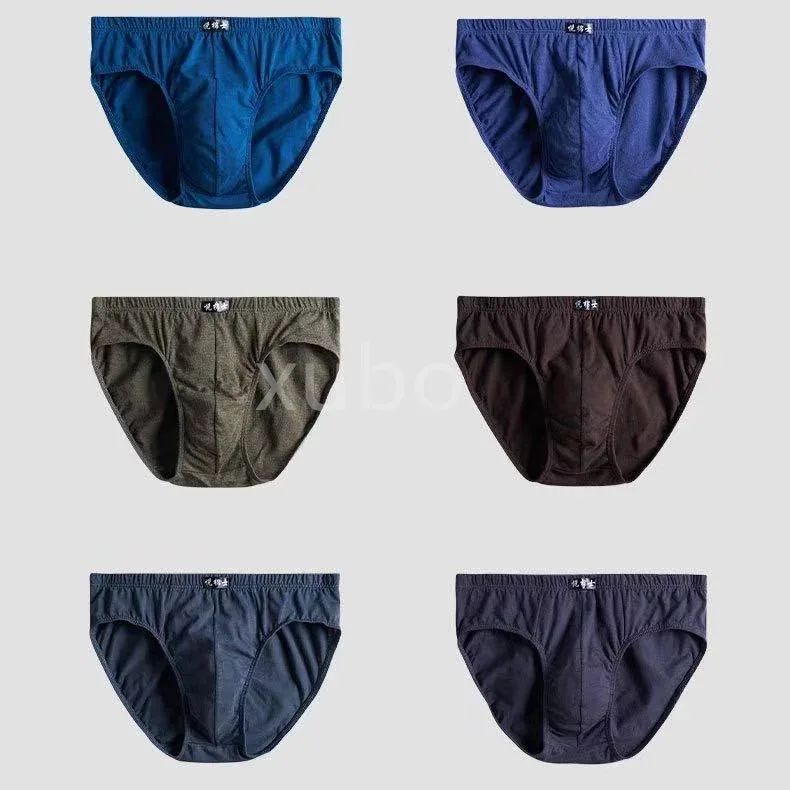 Cotton Men's Briefs Underwear - Male Knickers Panties Pant Shorts 2025 Sexy 5XL 6XL Sizes - 2/3/4/5Pcs/Lot