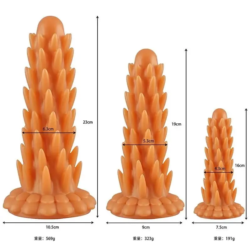 Sex Toys Monster Dildo Fantasy Huge Silicone Butt Plug For Women And Men 3 Size Prostate Massager Sex Toy For Adults Luminous 18 — image 10