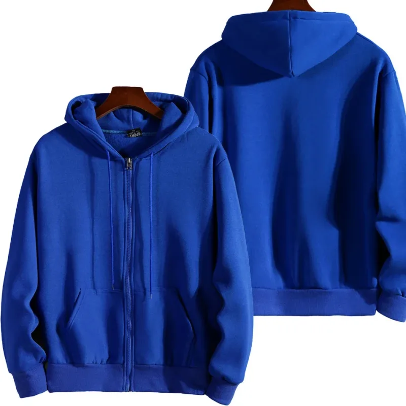 Fashion Zipper Hoodies Women/Men Fashion Long Sleeve Hooded Sweatshirt Casual Autumn Winter Sportwear Solid Clothesmens winter j