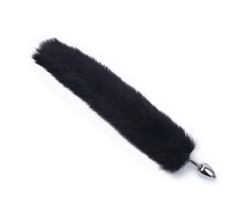 Cola de conejo de peluche, tapón Anal de cola de zorro, tapón Anal de Metal, masajeador de próstata, Cosplay erótico, juguete sexual para mujeres y adultos, juguete para regalo