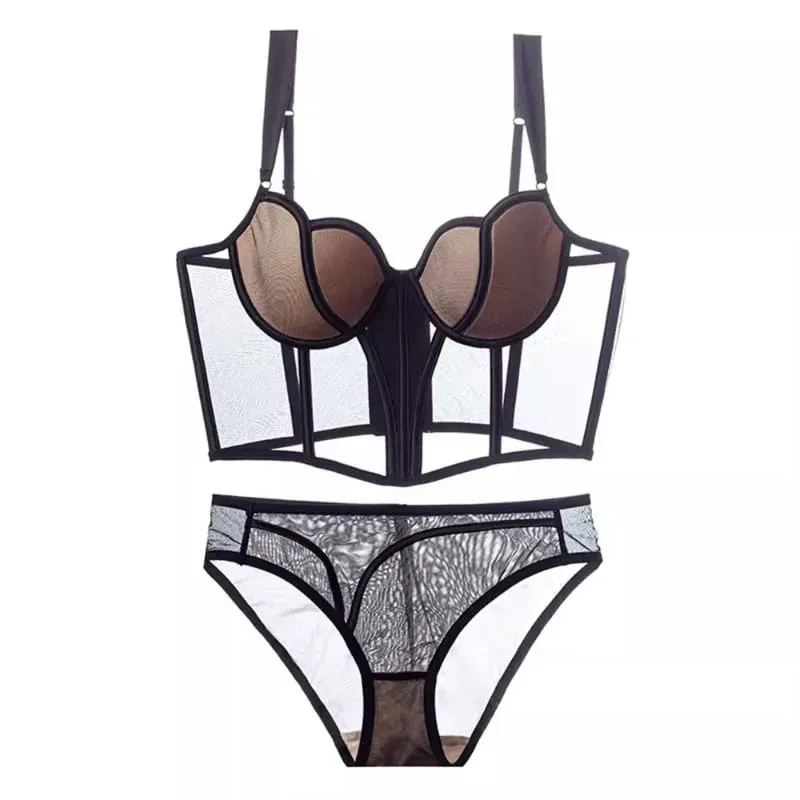 Hot Sale French Style Vest Bra Women Soft Underwire Thin Anti-Sagging Lift Support Small Bust Comfort Intimates
