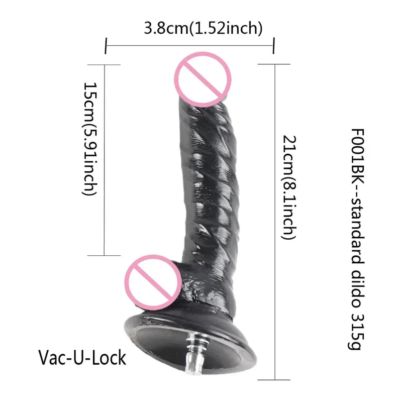 38 Noiseless Premium Sex Machine Attachments VAC-U-Lock Dildo Attraction Cup Female Sex Machine Sex Products