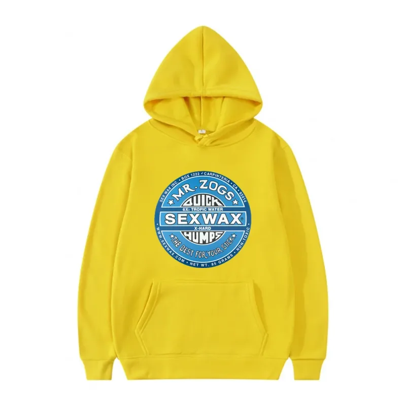2026New's Men Cool Pullover Fashion Thin Hoodies Unisex Streetwear Sex Wax Mr Zogs Surf Sweatshirt Tops hoodies