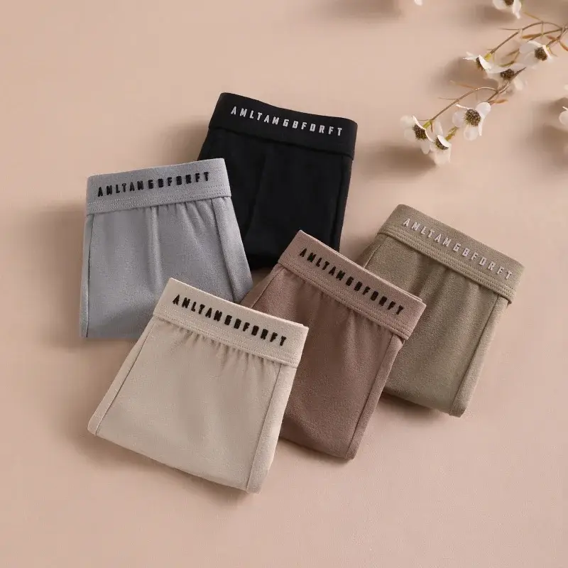3PCS กีฬานักมวย Man Breathable ของขวัญ Sporty นักมวยชายกางเกงเซ็กซี่ชาย Unerderwear กางเกงกางเกงขาสั้นกางเกงขาสั้นชุดชั้นใน
