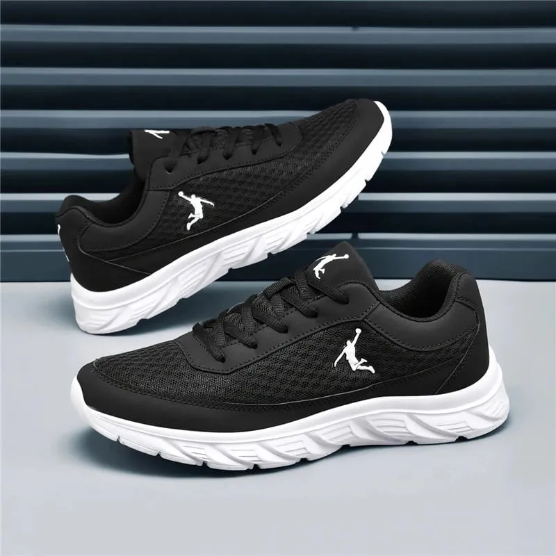 Summer Men's Shoes Breathable Mesh Sneakers Men's Lightweight Mesh Casual Running Shoes Outdoor Hiking Shoes Plus Size 39-47