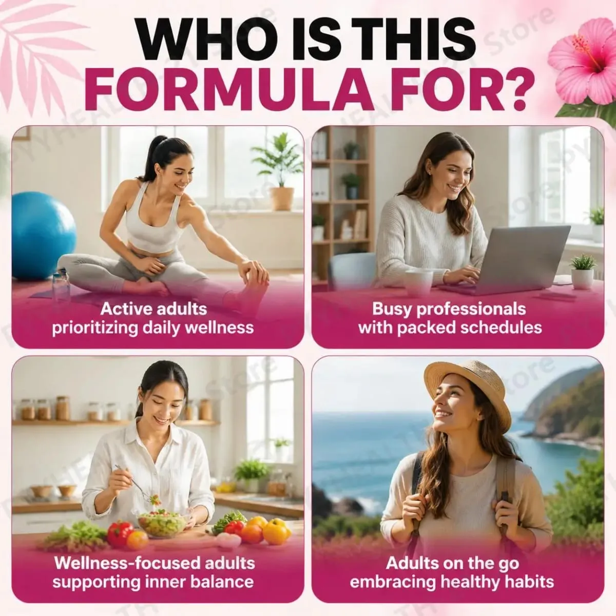 HalmanLabs Vaginal Health Gummies Probiotic Vitamin C Balance PH Levels Support Flora Immune Defense 60 Count Pineapple Women