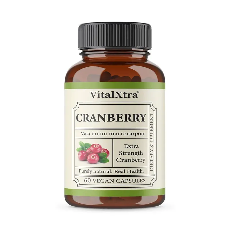 Cranberry Capsules - Supports Cardiovascular Health Enhances Immunity Supports Urinary Tract Health