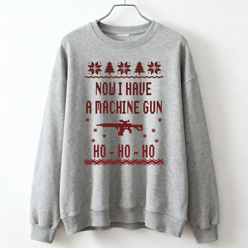 Bây Giờ Tôi Có Một Súng Máy Die Hard Mclane Naktomi Plaza Unisex Dây Nhảy Áo Len Nam Nữ Mới Trong Áo Khoác & Áo Nỉ Chui Đầu — image 2