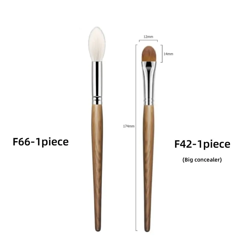 Tapered Highlighter Brush High Quality Natural Hair Face Setting Powder Blending Blusher Makeup Brushes