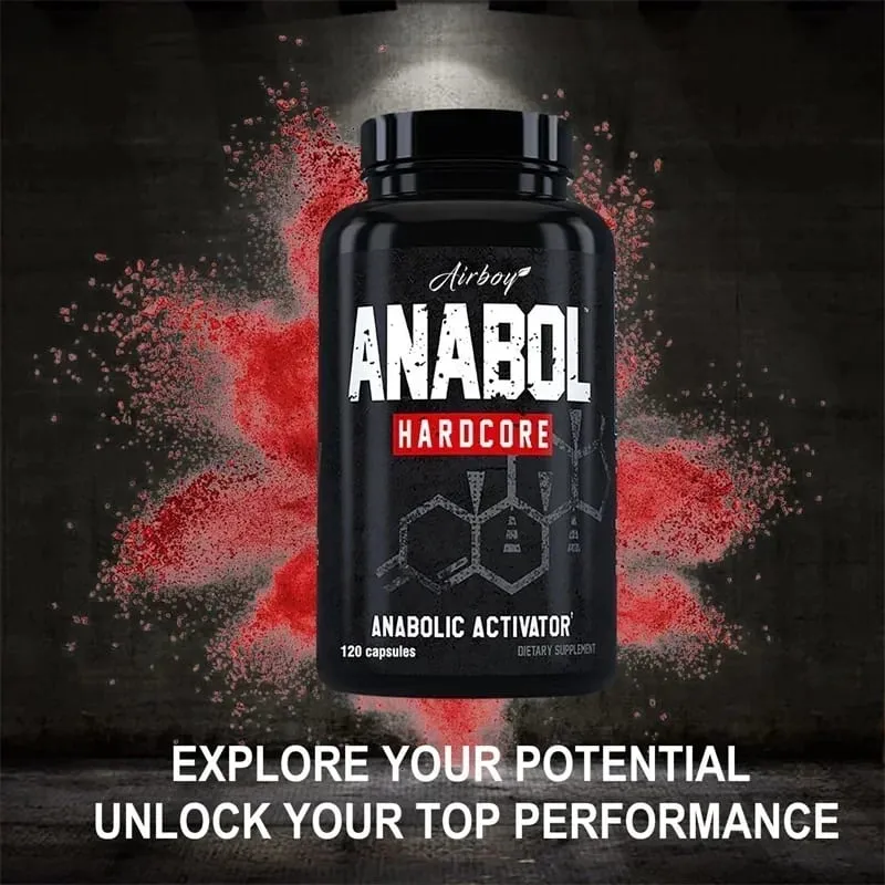 Anabol Hardcore Supplement - Anabolic Muscle Building Supplements That Promote Muscle Protein Synthesis and Increase Strength — image 4