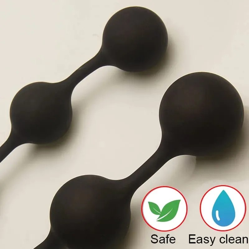 Anal Beads Sex Toys 5 Gradient Size Balls Butt Plugs for Depth Anus Training Analplug Buttplug Butplug