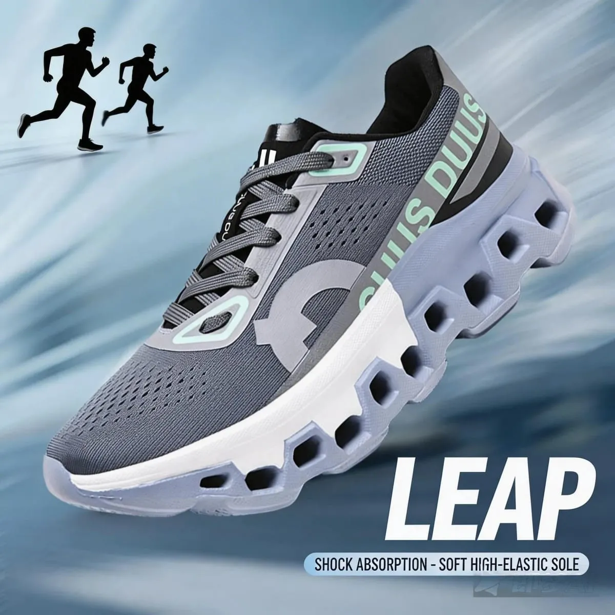 Outdoor Tennis Men Shoes Soft Sole Breathable Casual Sports Shoes Mesh Surface Breathable Cushioned Running Shoes Sneakers