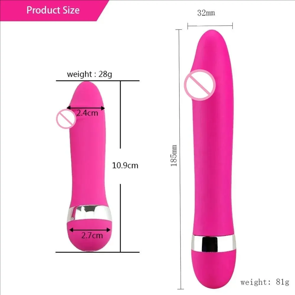 逼真假陽具震動器魔術按摩棒陰道陰蒂刺激器 G 點 AV 棒 18 件成人性玩具適合女性情侶