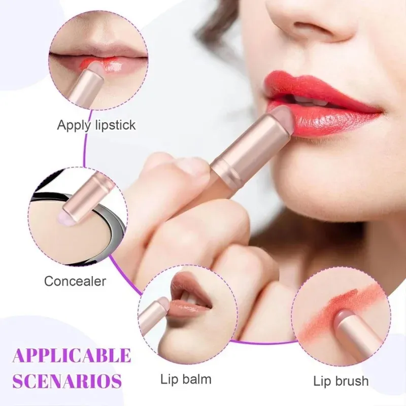 Upgrade Silicone Lip Brush With Cover Like Fingertips Lipstick Blooming Brushes Brush Brush Soft Q MultiFunction Eye Concea